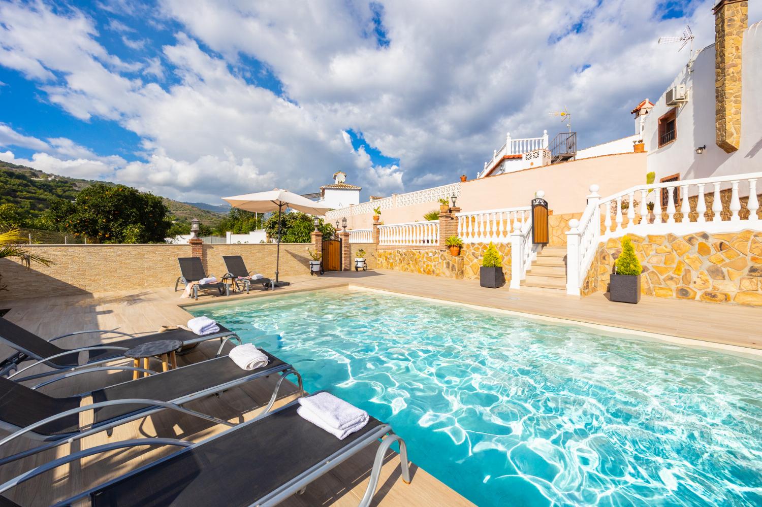 Private pool and terrace