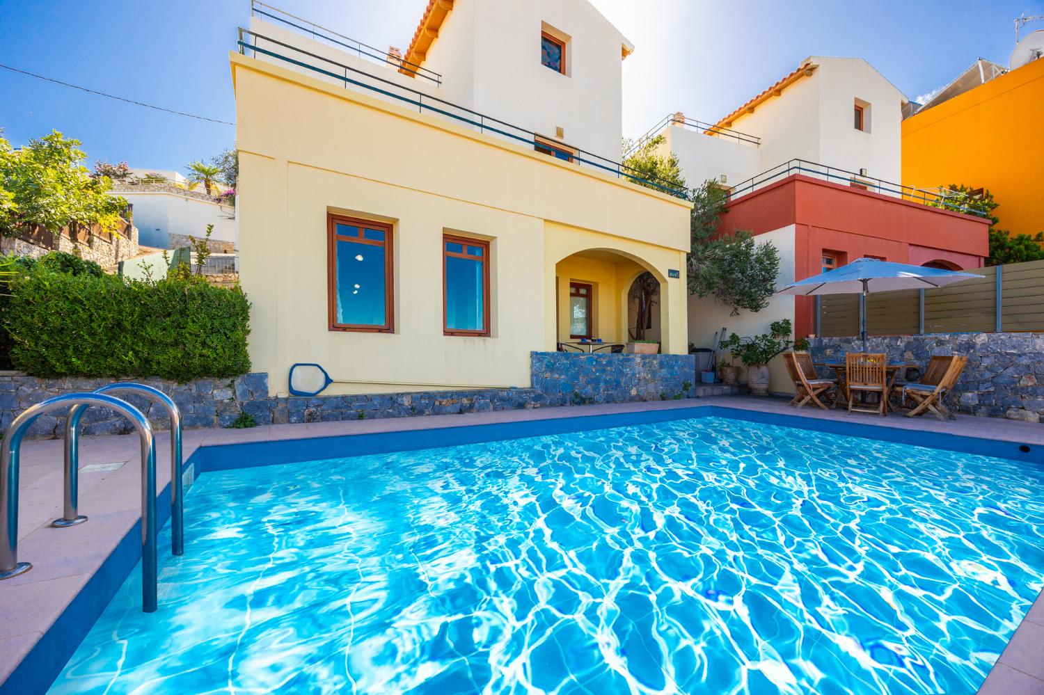 Beautiful villa with private pool and terrace with sea views