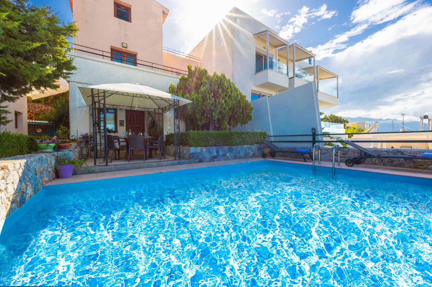 Beautiful villa with private pool and terrace with sea views