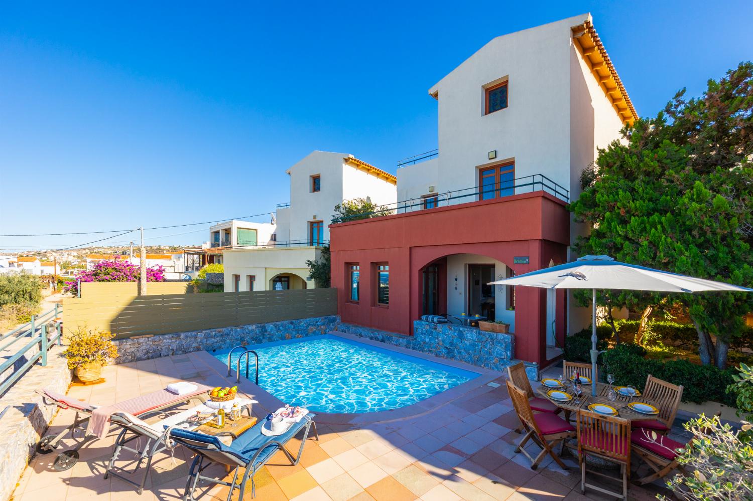 Beautiful villa with private pool and terrace with sea views