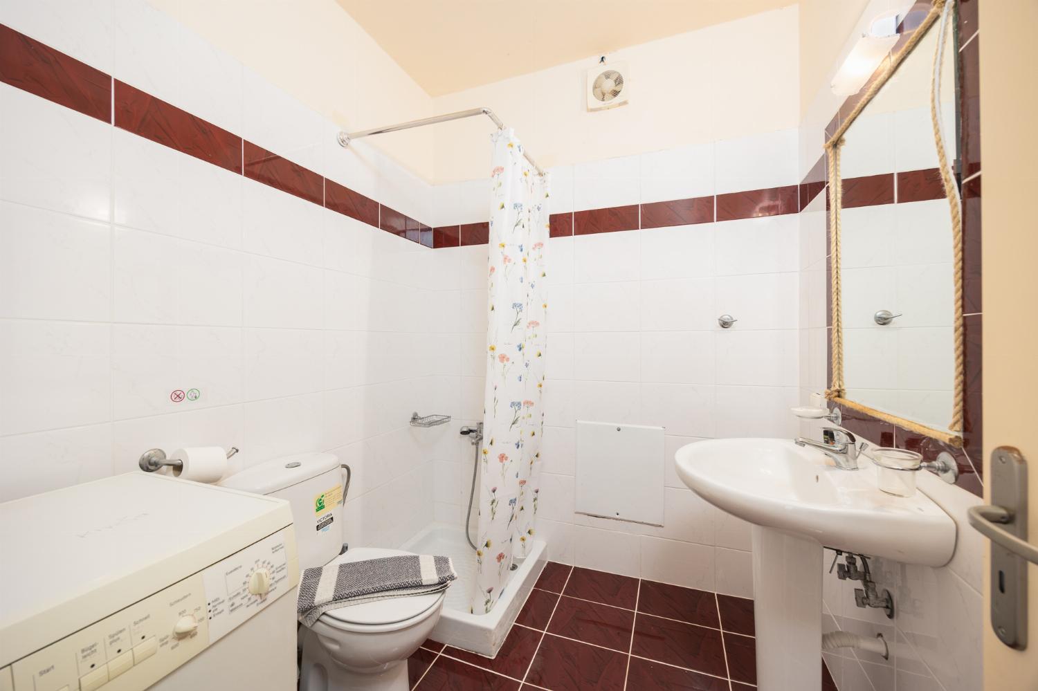 Family bathroom with shower