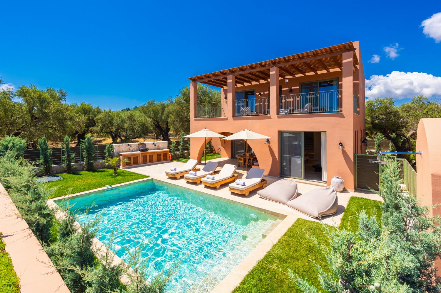 ,Beautiful villa with private pool and terrace