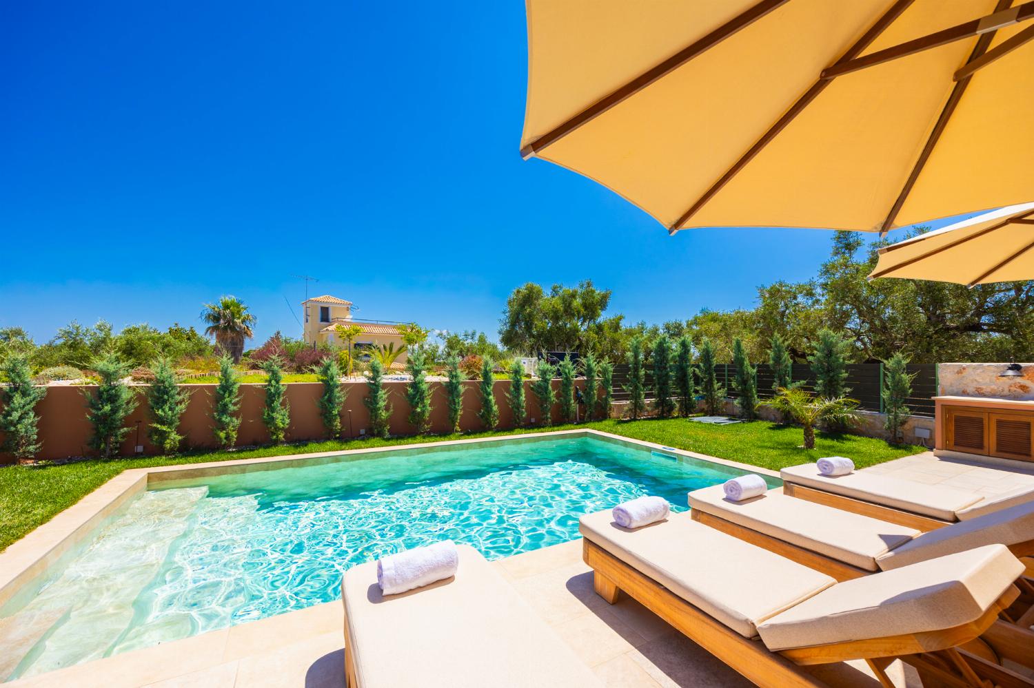 Private pool and terrace