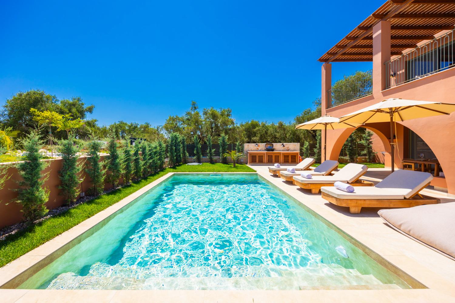 Private pool and terrace