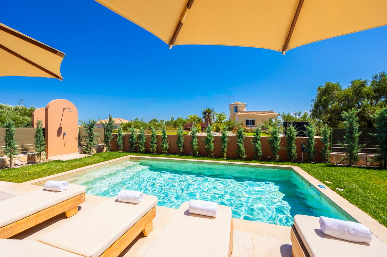 Private pool and terrace