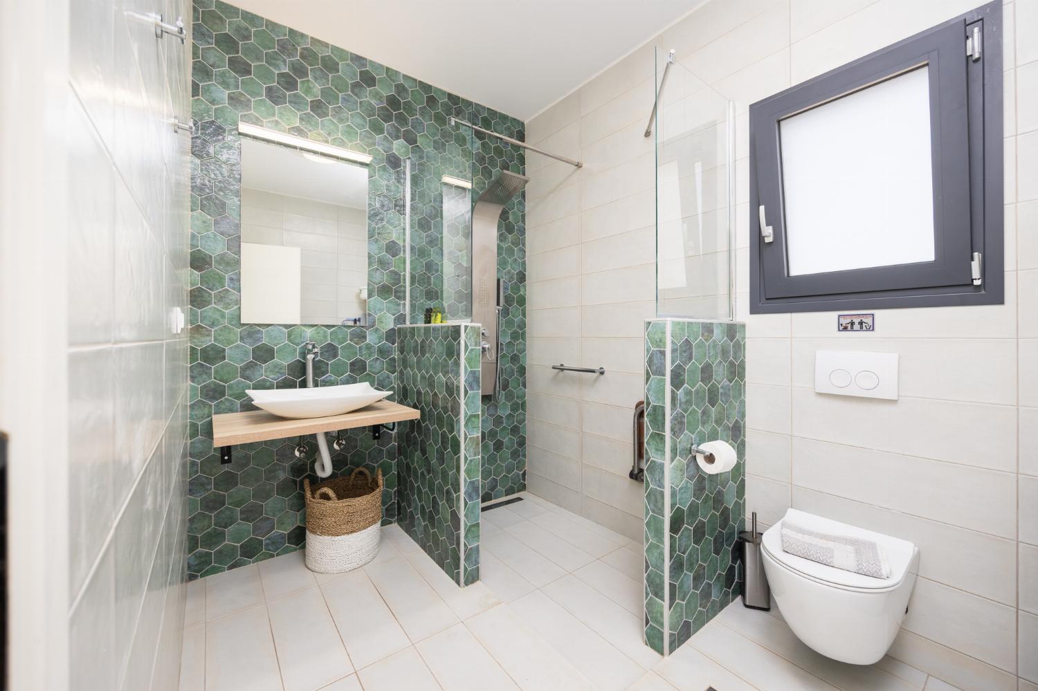 Family bathroom with shower