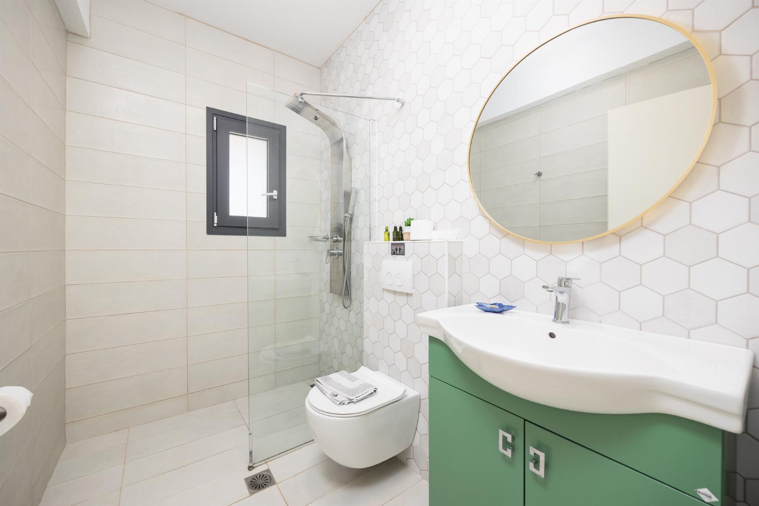Family bathroom with shower