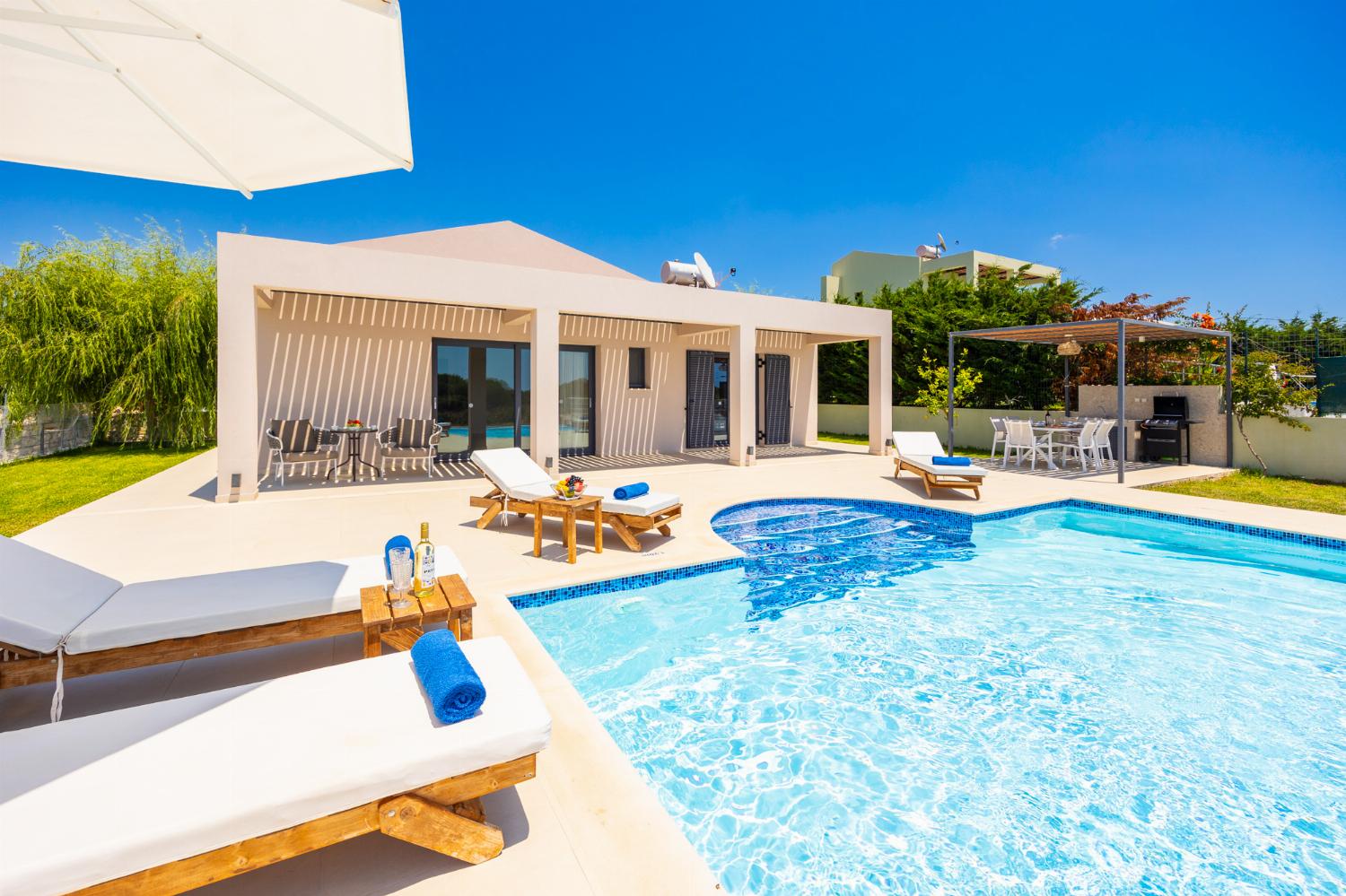 Beautiful villa with private pool and terrace with sea views