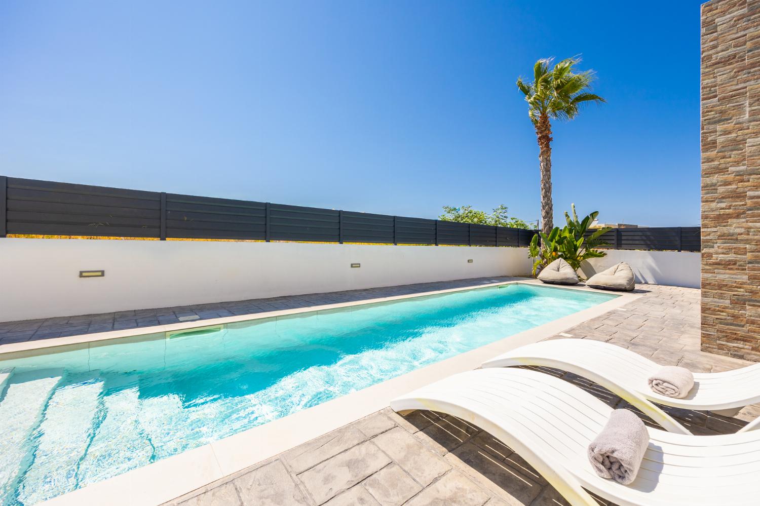 Private pool and terrace