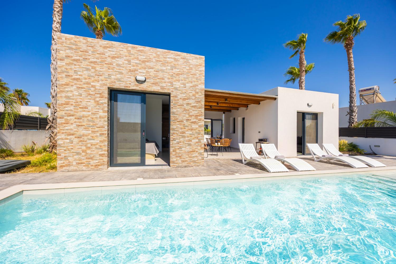Private pool and terrace