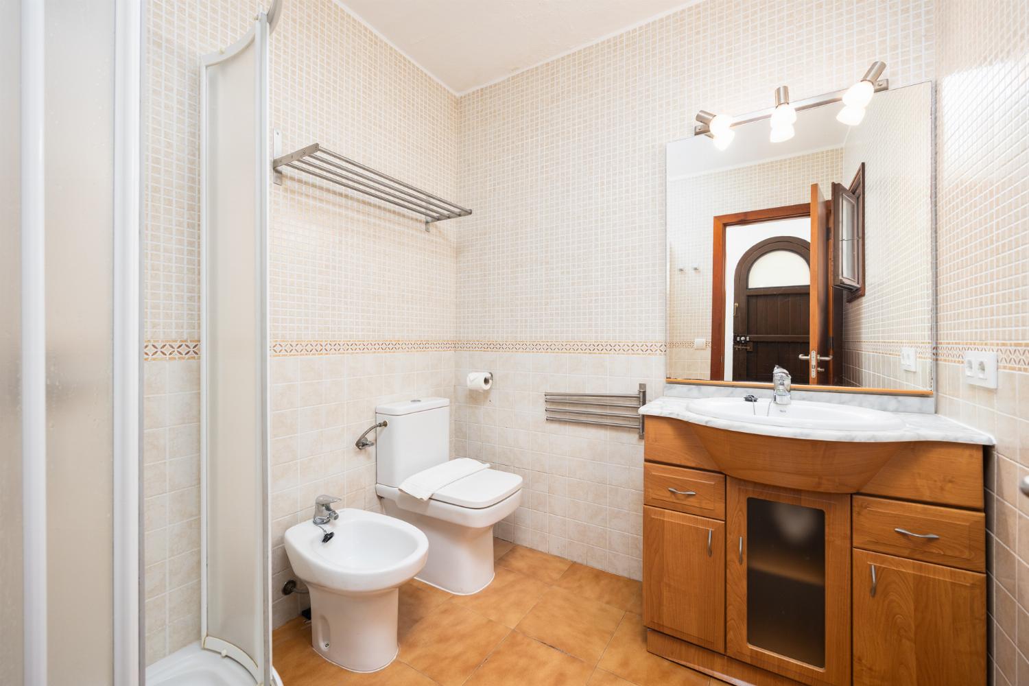 Family bathroom with shower