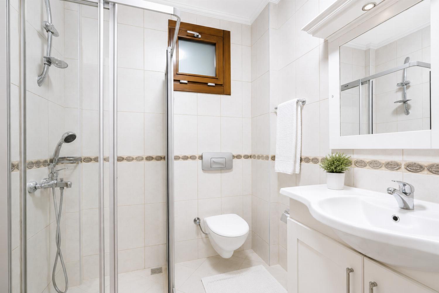 Family bathroom with shower