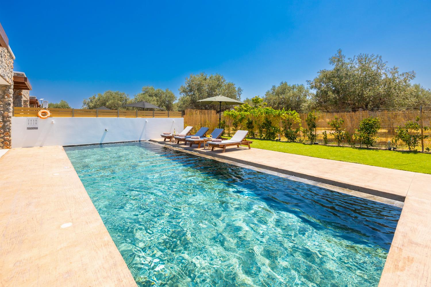 Private pool and terrace