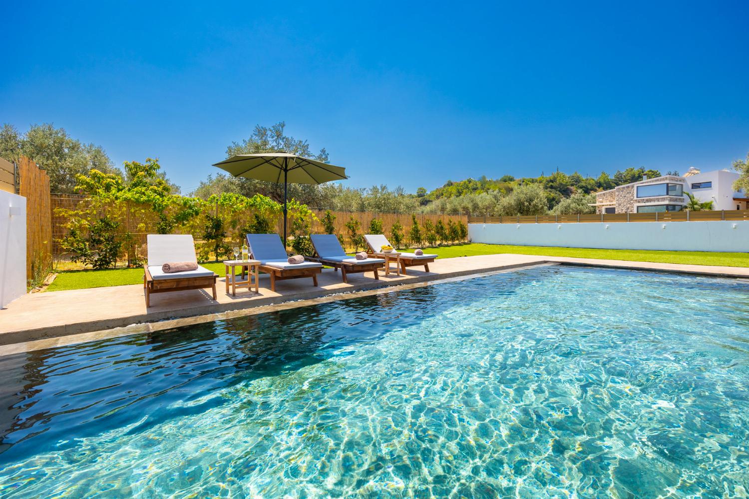 Private pool and terrace
