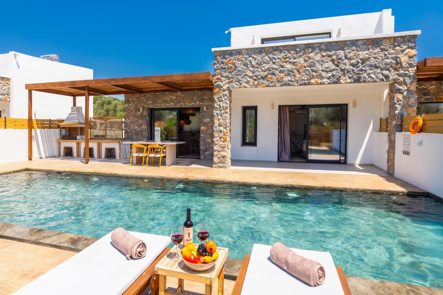 ,Beautiful villa with private pool and terrace
