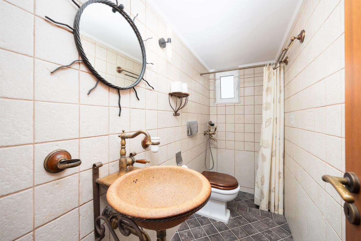 Family bathroom with shower
