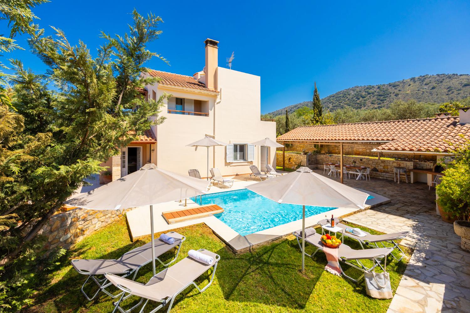 Beautiful villa with private pool, terrace, and garden