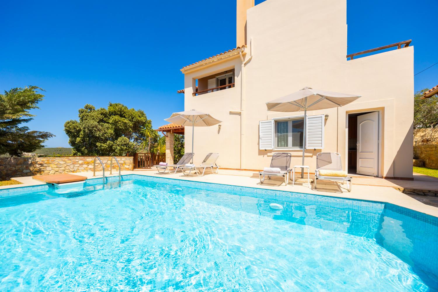 Beautiful villa with private pool, terrace, and garden
