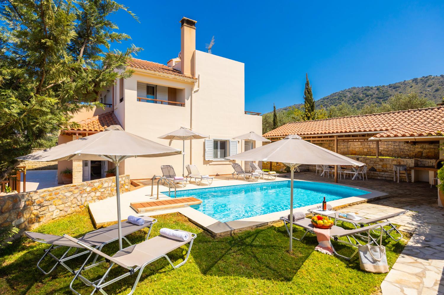 Beautiful villa with private pool, terrace, and garden