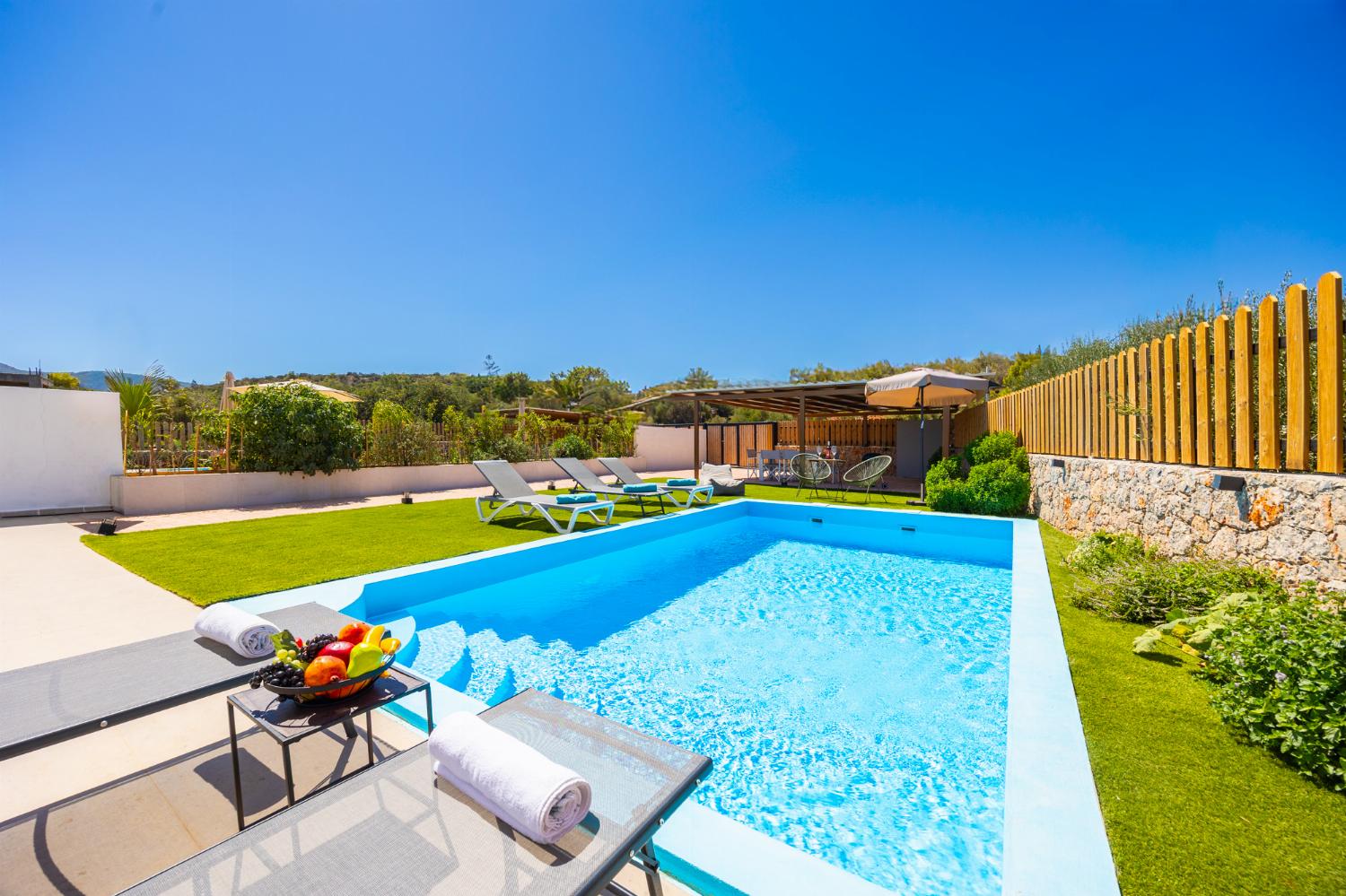 Private pool and terrace