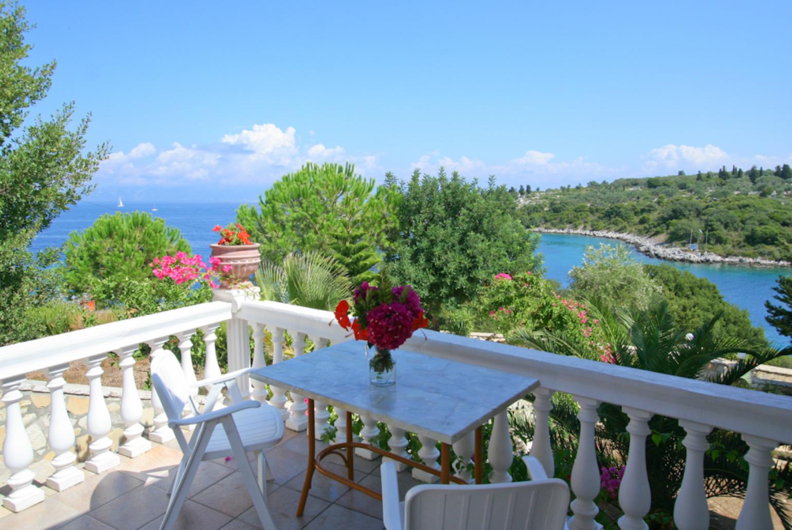 Terrace area with views and bbq