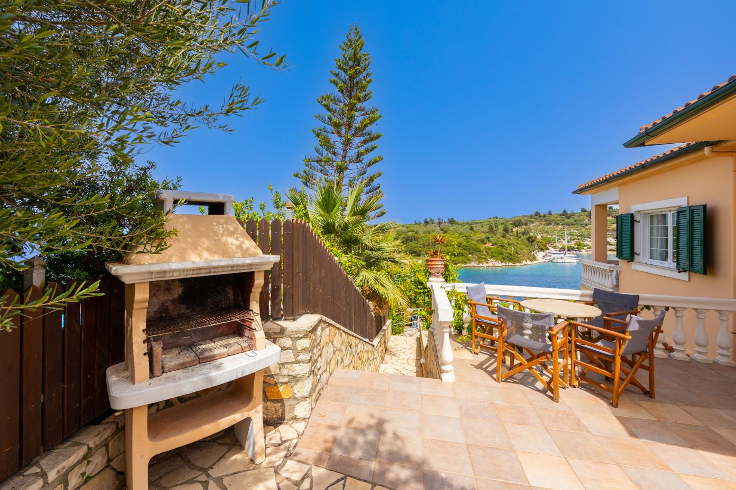 Terrace area with BBQ