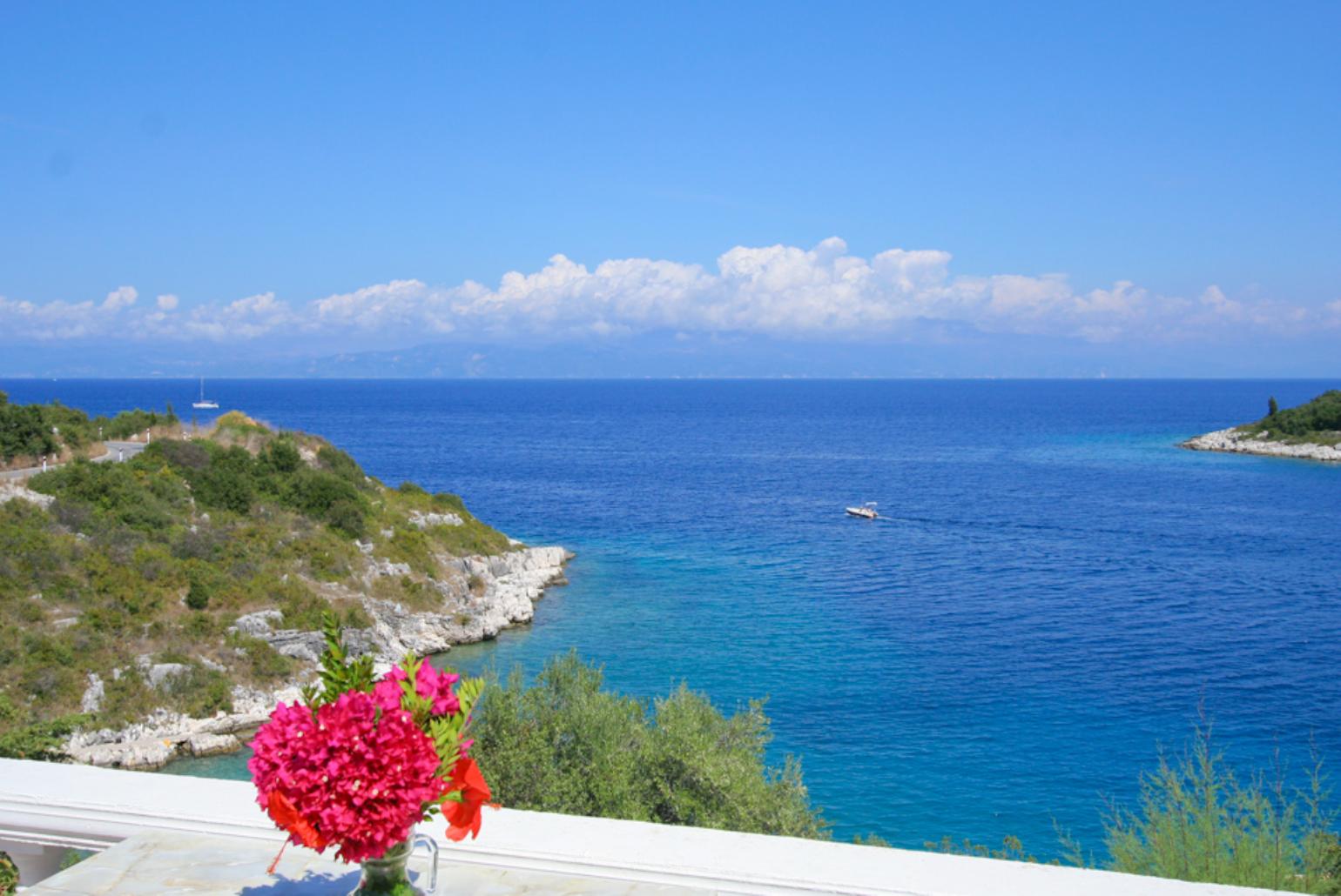 Balcony sea views