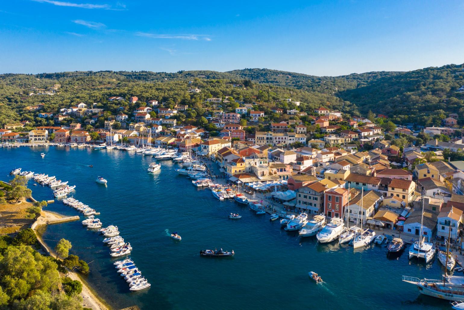 Aerial view of Gaios