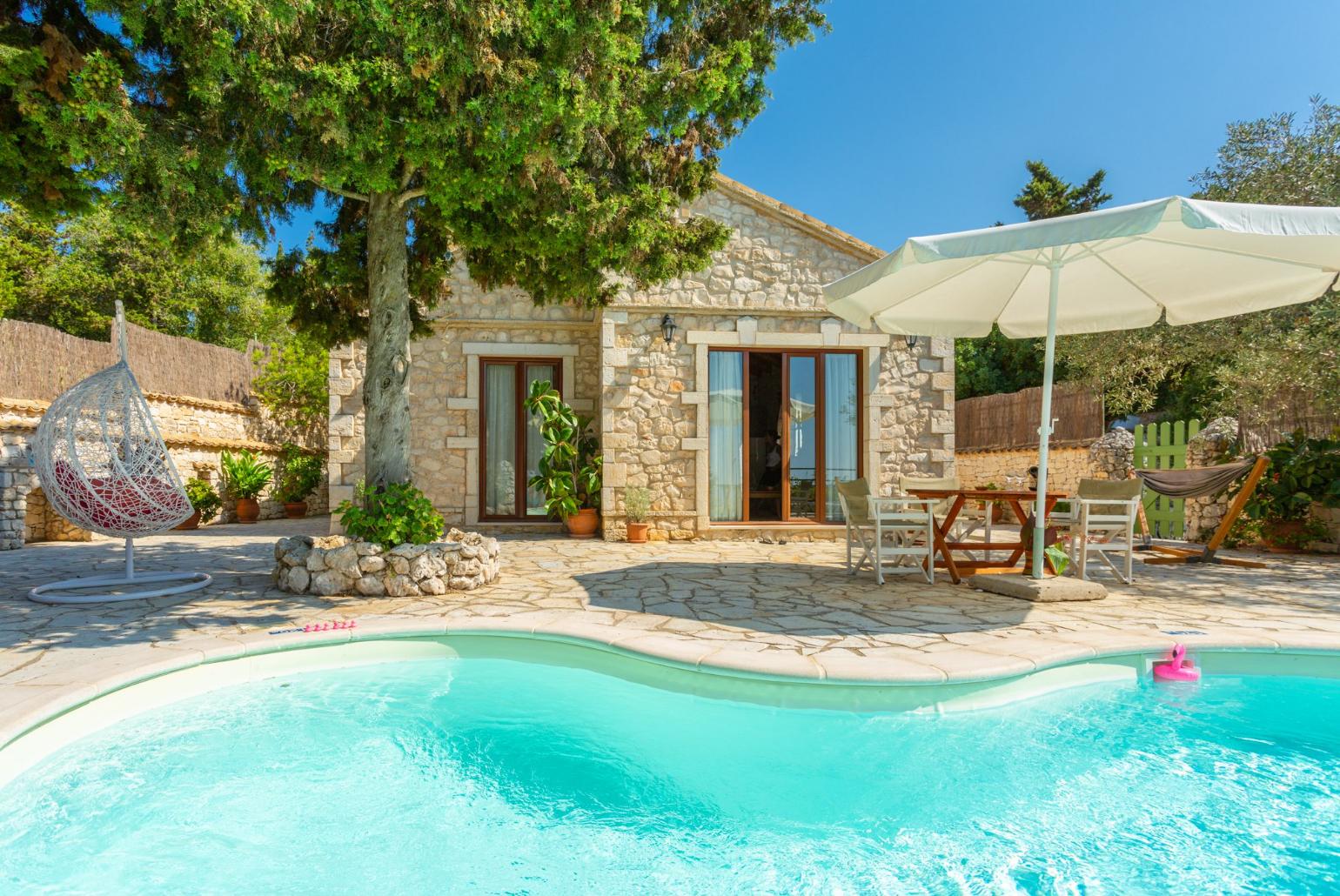 ,Beautiful villa with private pool and terrace