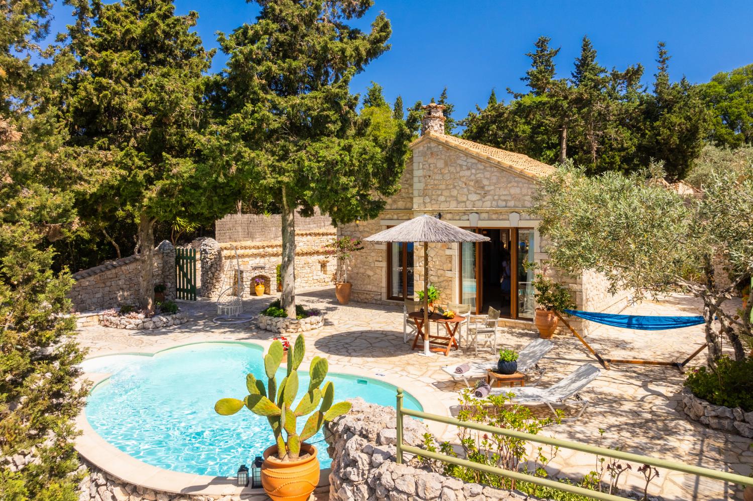 Beautiful villa with private pool and terrace with sea views