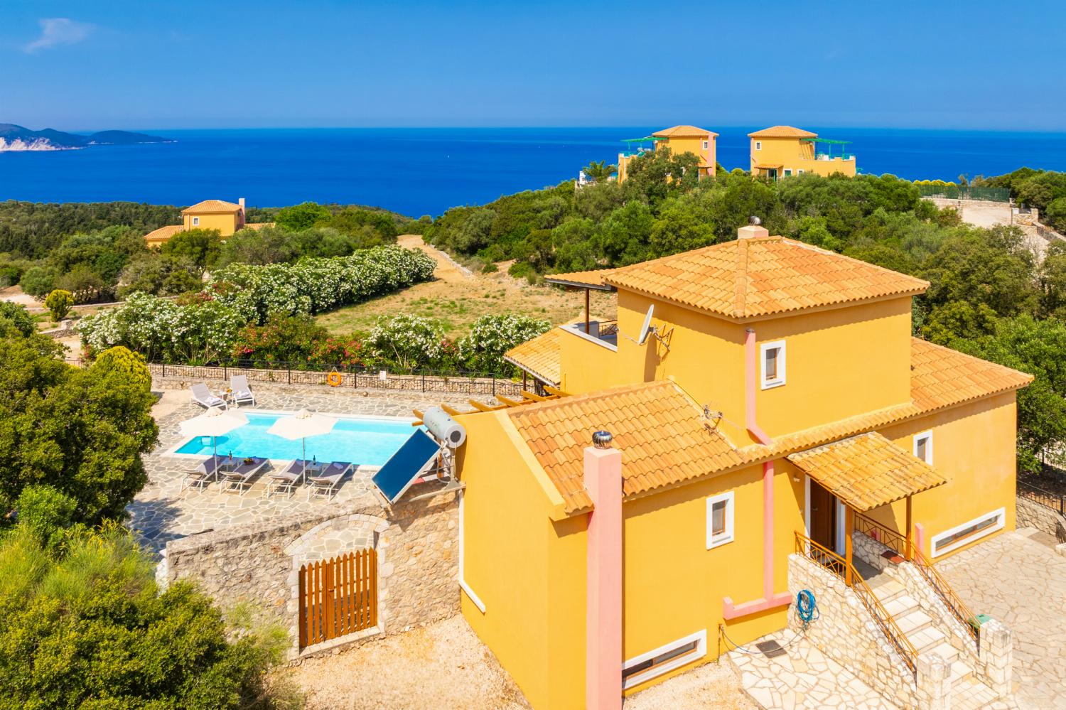 Beautiful villa with private pool and terrace with sea views