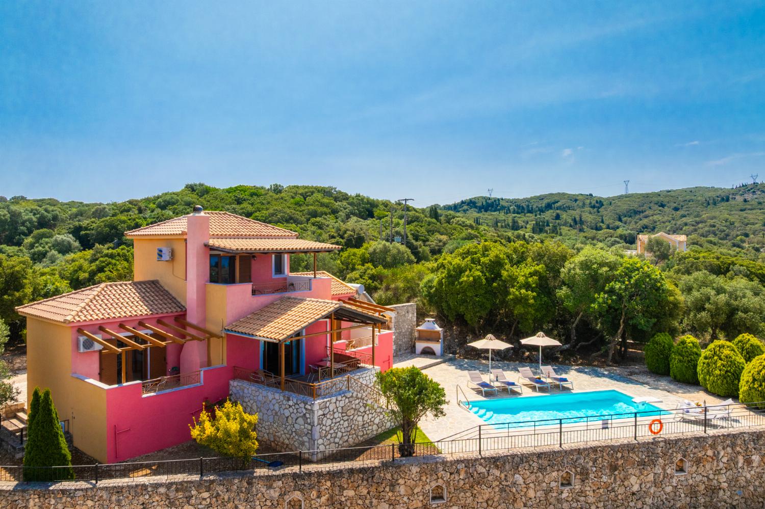 Beautiful villa with private pool and terrace with sea views